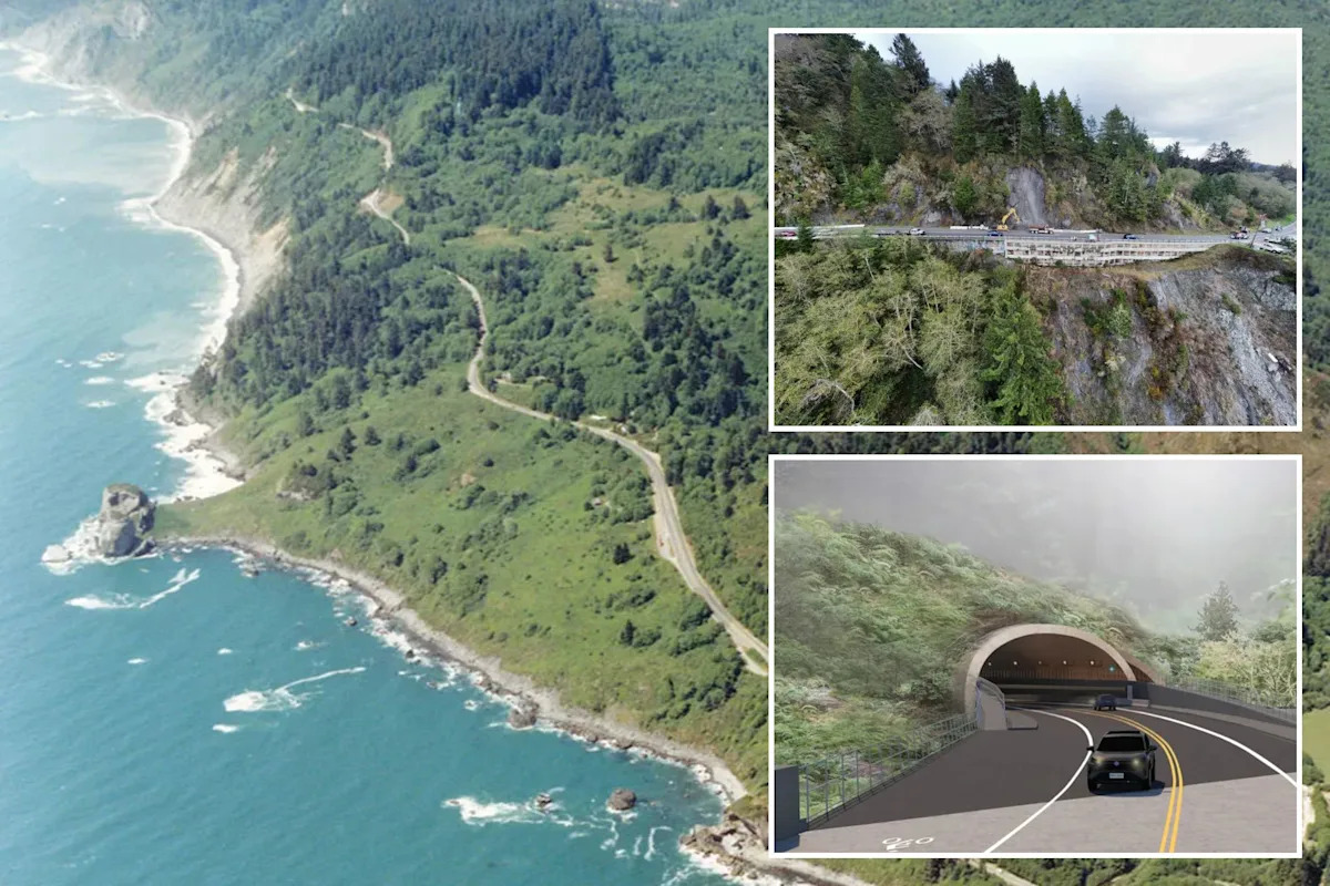 Fixing former California wagon trail could cost taxpayers billions and destroy ancient redwoods