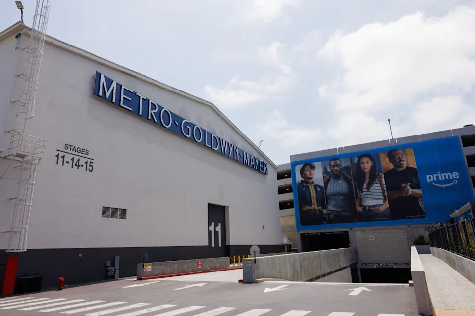 The Culver Studios where an episode of the Amazon Prime series “Ballard” is being filmed in Culver City,. Jonathan Alcorn for CA Post