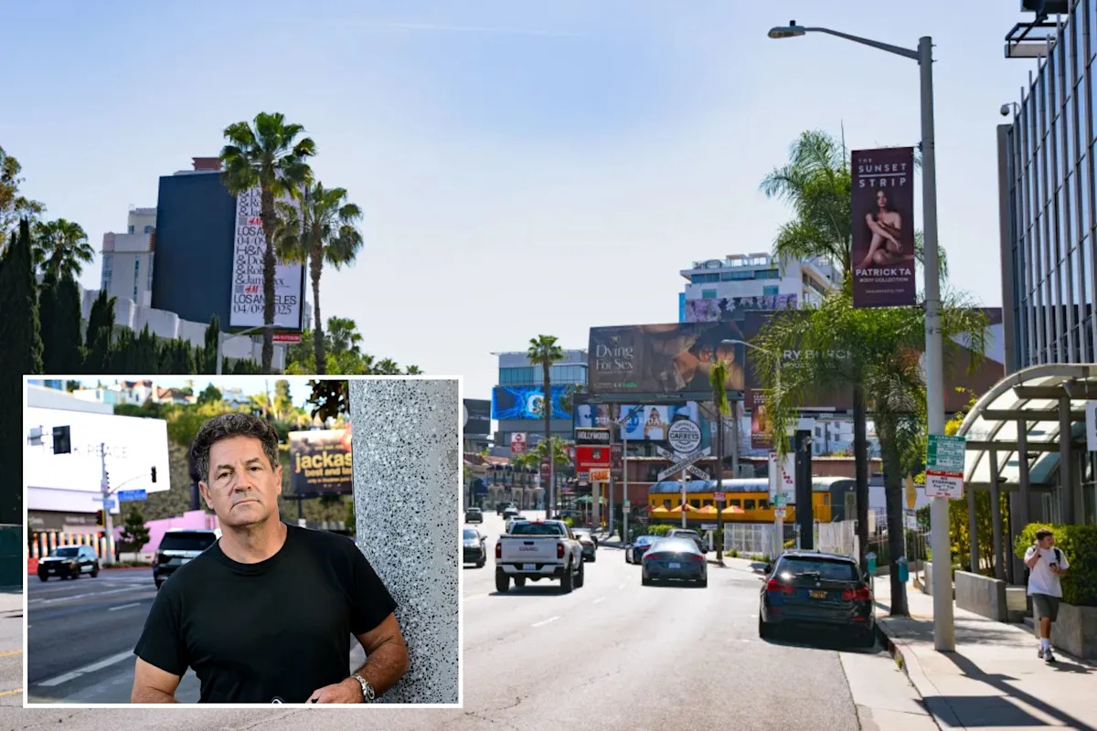 ‘For lease’ guy Jay Luchs reveals massive overhaul coming for Los Angeles’ Sunset Strip