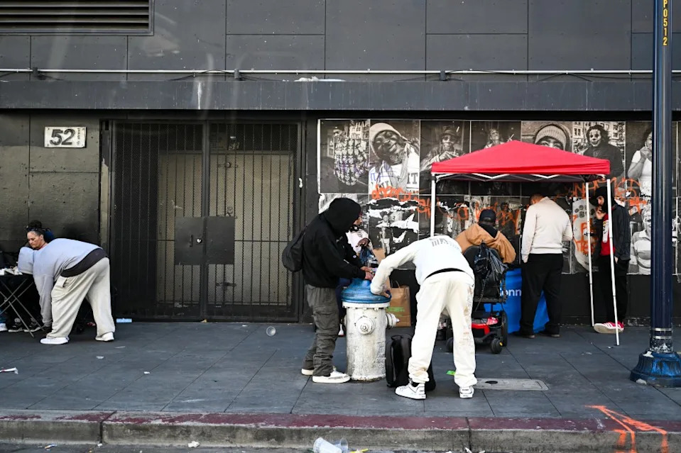 The number of San Francisco homeless tents have dropped significantly, according to recent data. Anadolu via Getty Images
