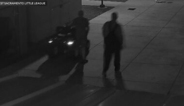 Thieves caught on camera stealing West Sacramento Little League lawnmower