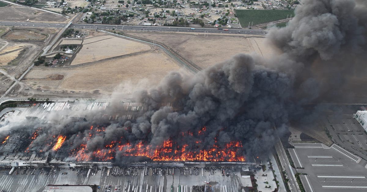 Excavation crews called to Medline warehouse to help access remnants of massive fire
