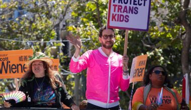 State Sen. Scott Wiener harassed at Trans March over Gaza