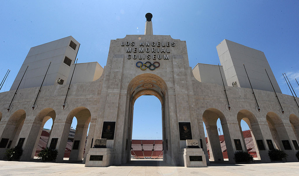 los angeles memorial coliseum new song 100 years