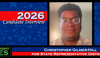 2026 Candidate Interview: Christopher Gilmer-Hill for State Representative District 8