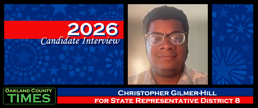 2026 Candidate Interview: Christopher Gilmer-Hill for State Representative District 8