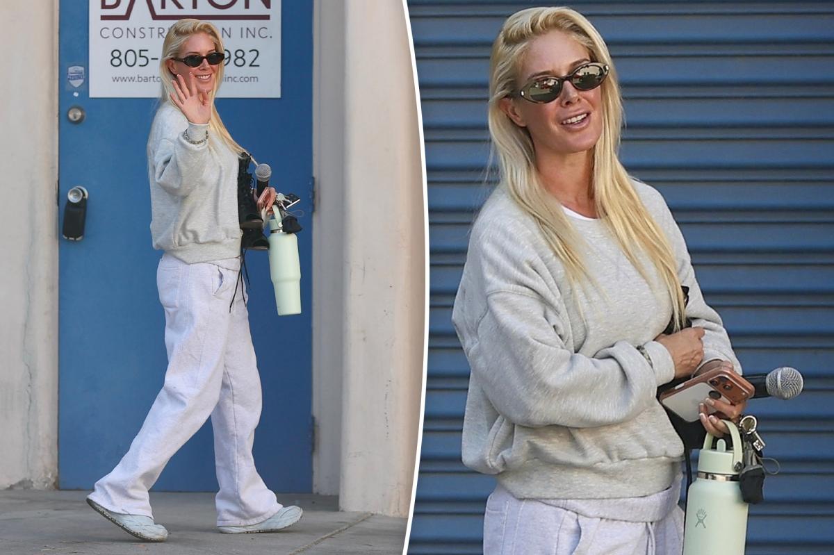 Spencer Pratt’s wife Heidi Montag spotted holding mic after his Los Angeles mayoral loss