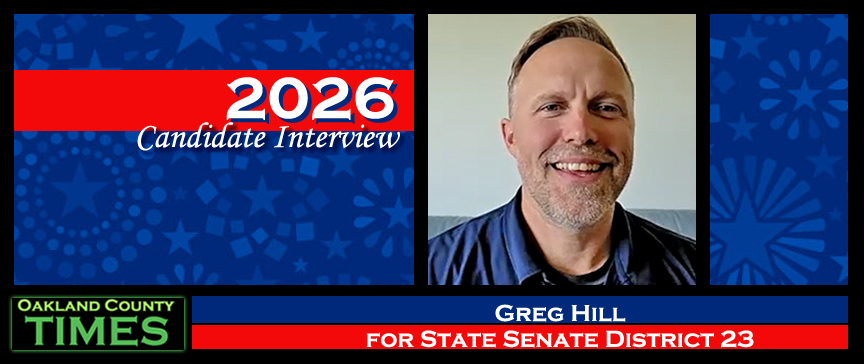 2026 Candidate Interview: Greg Hill for State Senate District 23