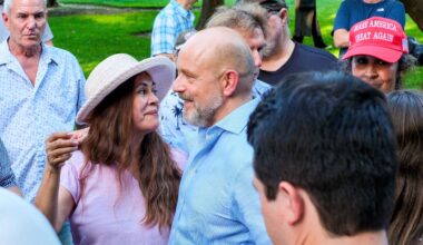 PHOTOS: Inside Steve Hilton’s visit to Sacramento after election night