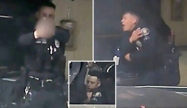 Bizarre moment California cop shoots his partner in ‘horseplay’