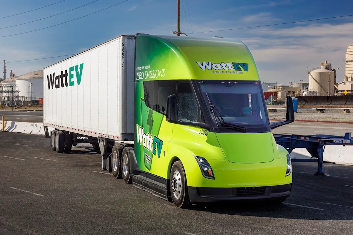 WattEV opens heavy-duty electric-truck charging depot in Fresno, CA