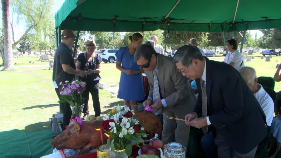 Bones of Chinese pioneers in Bakersfield respectfully laid to rest at Union Cemetery
