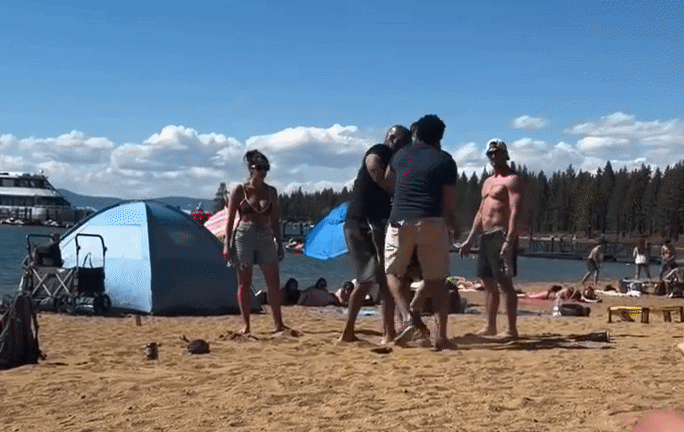 California College District Investigates Lake Tahoe Beach Fight