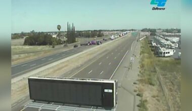 Stretch of I-5 near Stockton shut down by police activity