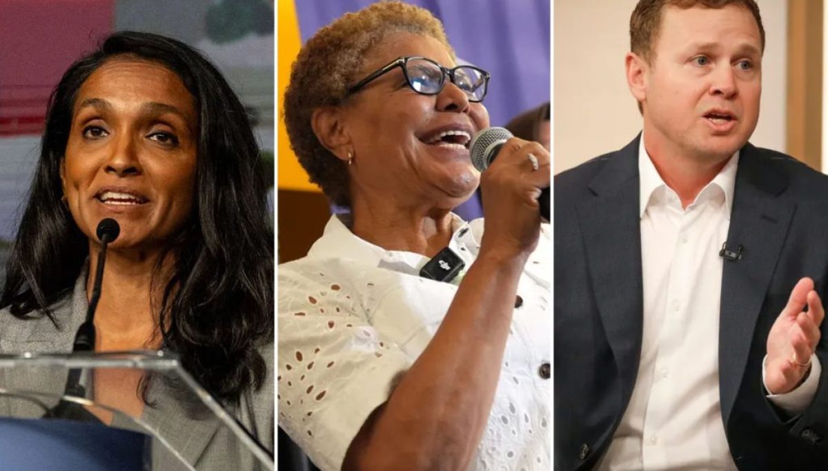 Bass advances to runoff in Los Angeles mayoral election but her opponent remains unknown
