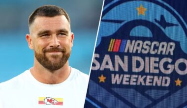 Travis Kelce among celebrities spotted at NASCAR race on Coronado – NBC 7 San Diego