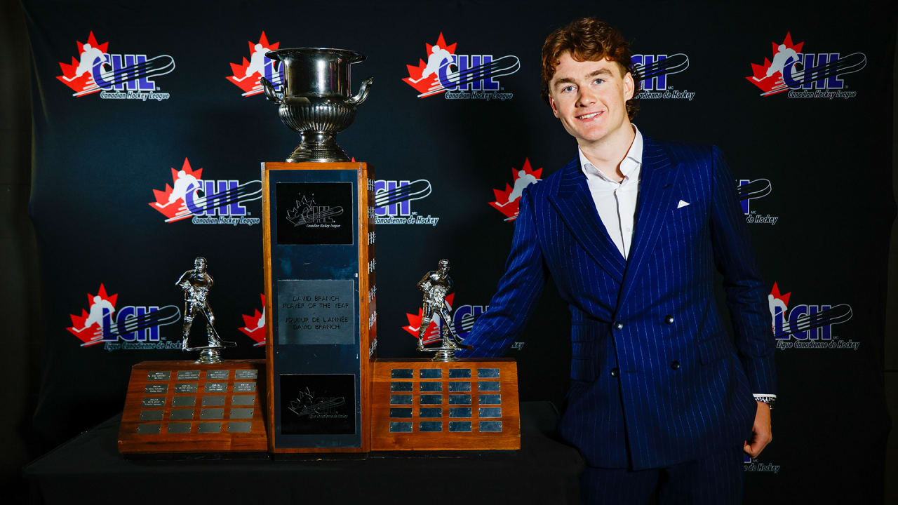 Ducks Prospect Massé Earns CHL David Branch Player of the Year Honors