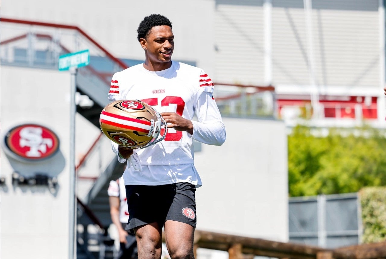 Jaden Dugger has been taking advantage of the extra reps he's received during 49ers practices.