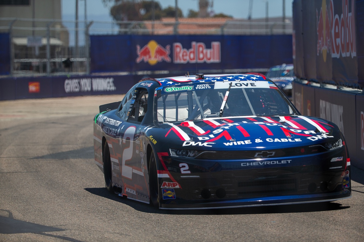 NASCAR hits Jesse Love with multiple penalties after San Diego violation