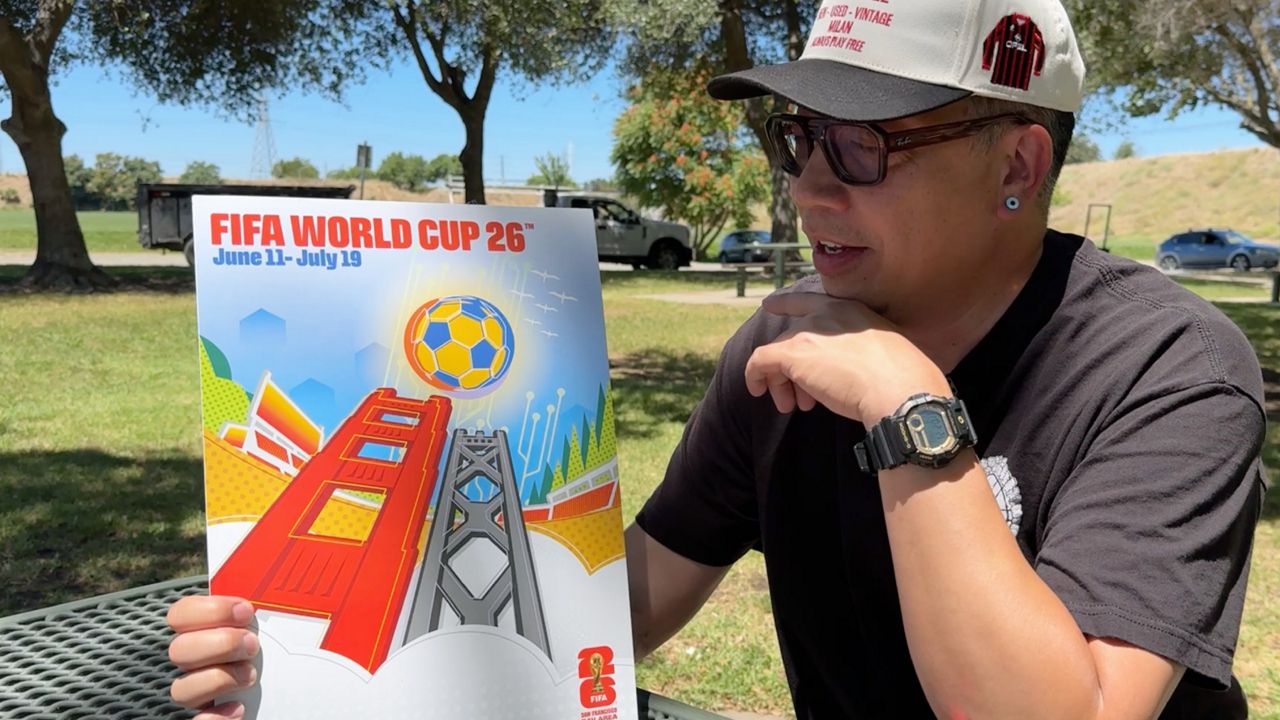 World Cup dreams take shape for California artist