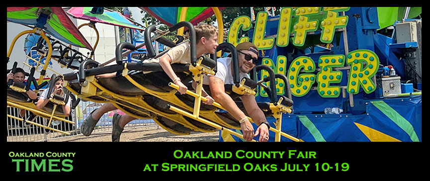 Oakland County Fair at Springfield Oaks July 10-19