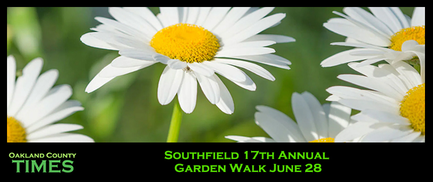 Southfield 17th Annual Garden Walk June 28