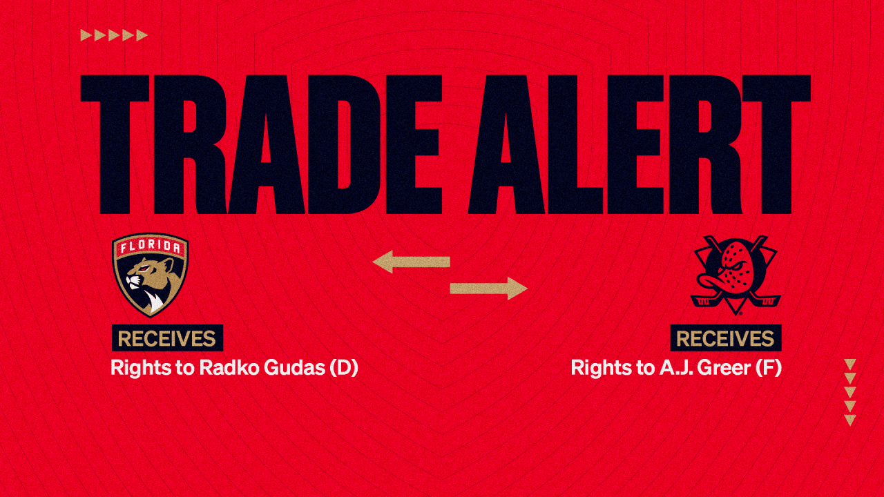 Florida Panthers Acquire Rights to Defenseman Radko Gudas