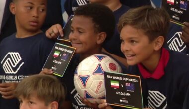 Kids surprised with tickets to FIFA World Cup match in Los Angeles