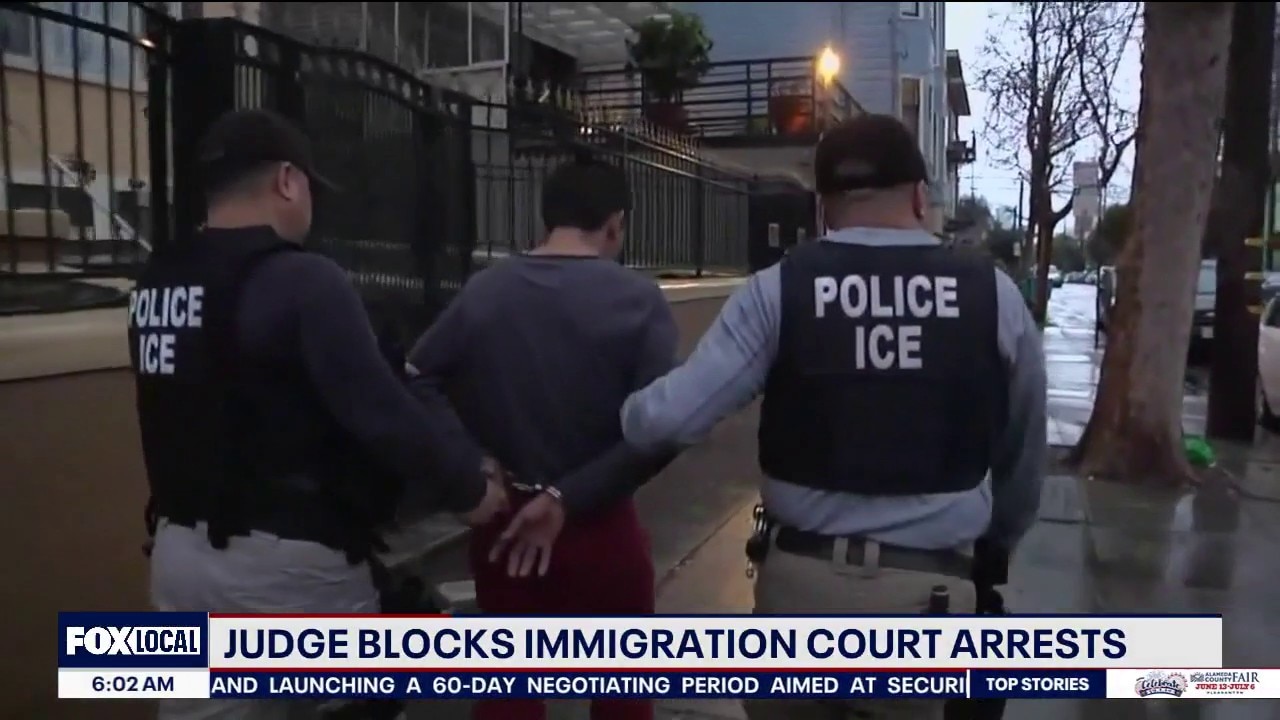 Judge blocks immigration court arrests 