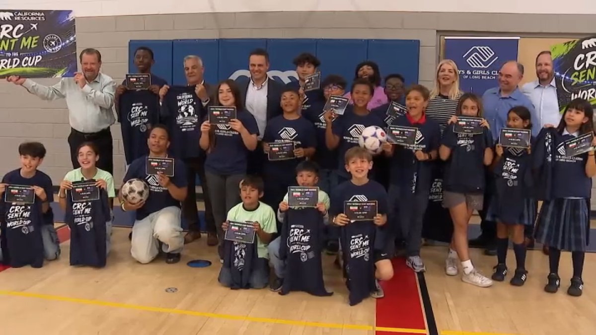 Long Beach children surprised with FIFA World Cup tickets – NBC Los Angeles