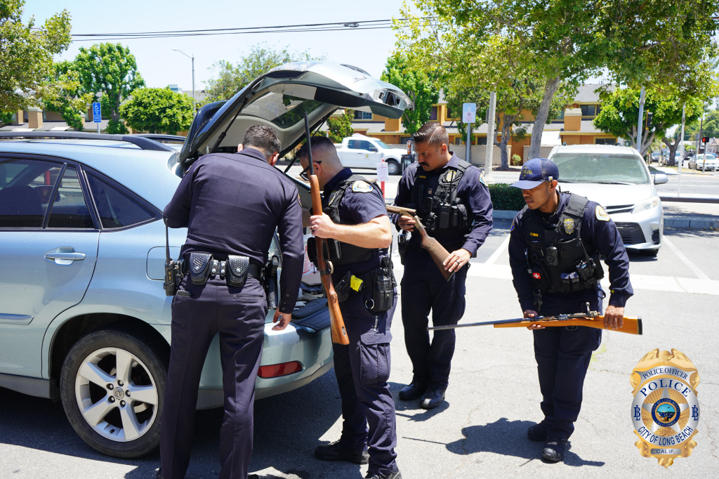 Long Beach police trade gift cards for 430 firearms – Press Telegram