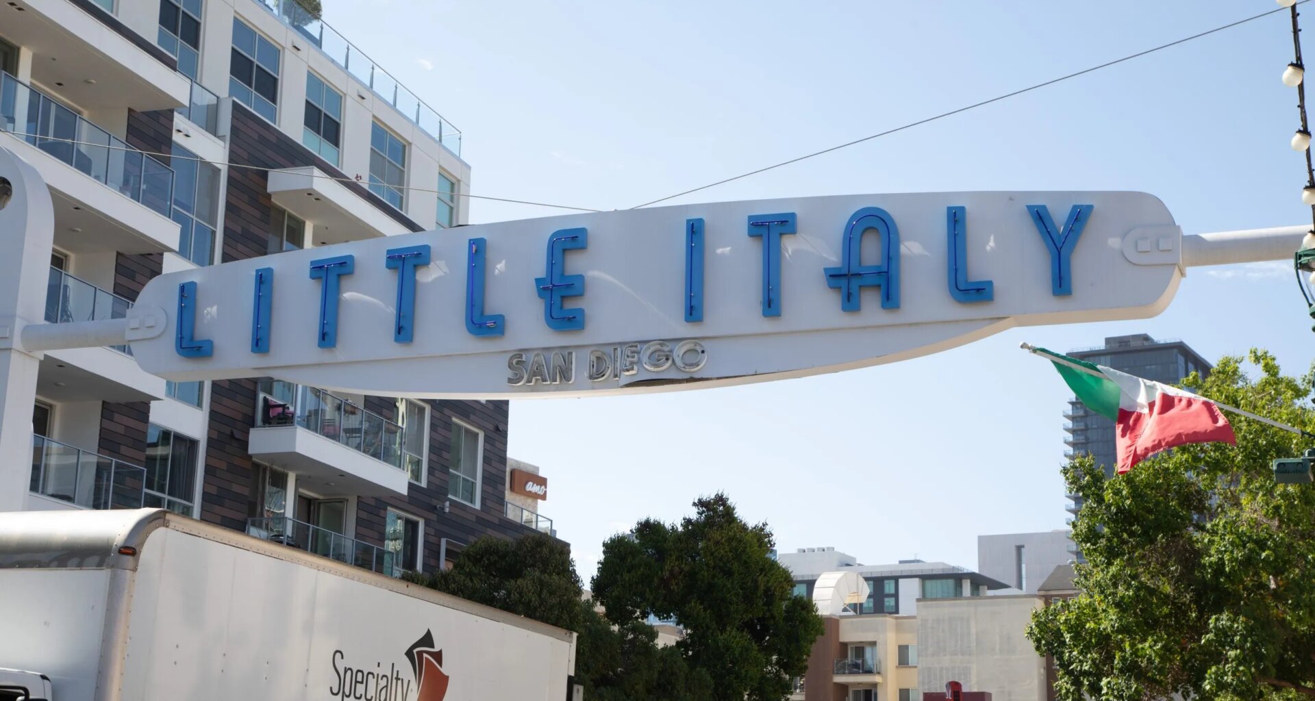 San Diego's Little Italy sign will come down for repairs