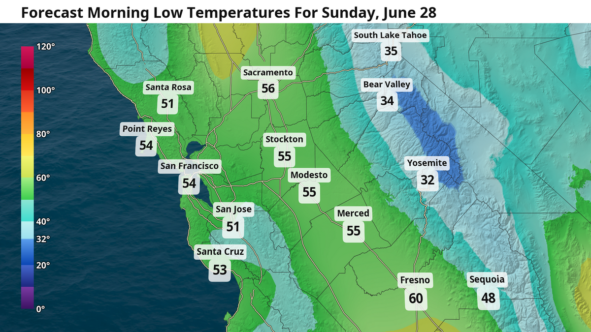 Cold front brings clouds to Sacramento and the Sierra