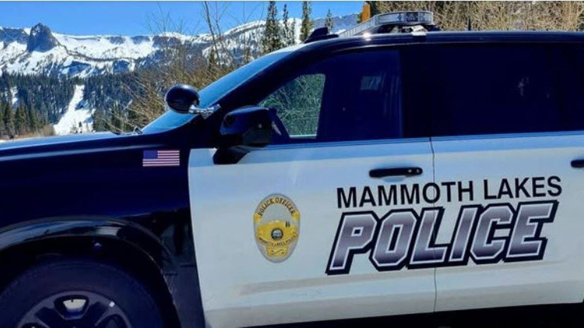 A Mammoth Lakes Police vehicle