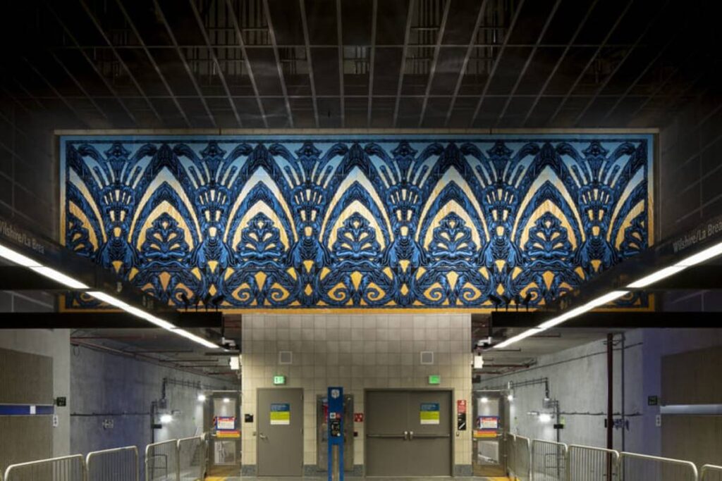 Discover L.A.’s coolest art —Hiding in metro stations across the city