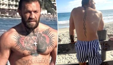 Conor McGregor spotted walking around California beach ahead of comeback fight