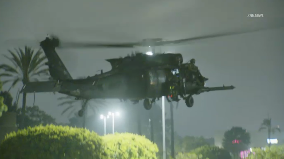 Video shows military training operation in City of Industry – NBC Los Angeles