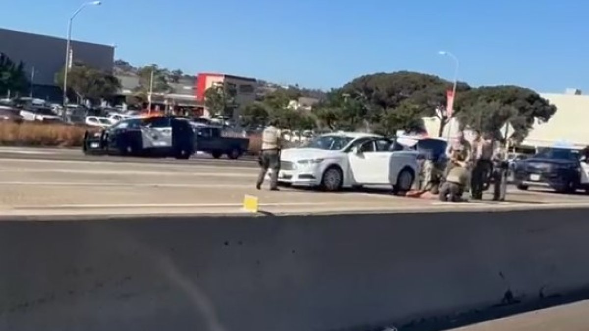 Woman arrested in Mission Valley after allegedly stealing taxi, prompting long chase – NBC 7 San Diego