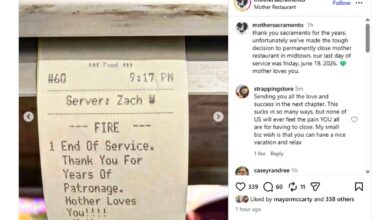 Beloved Sacramento vegetarian restaurant Mother closes permanently