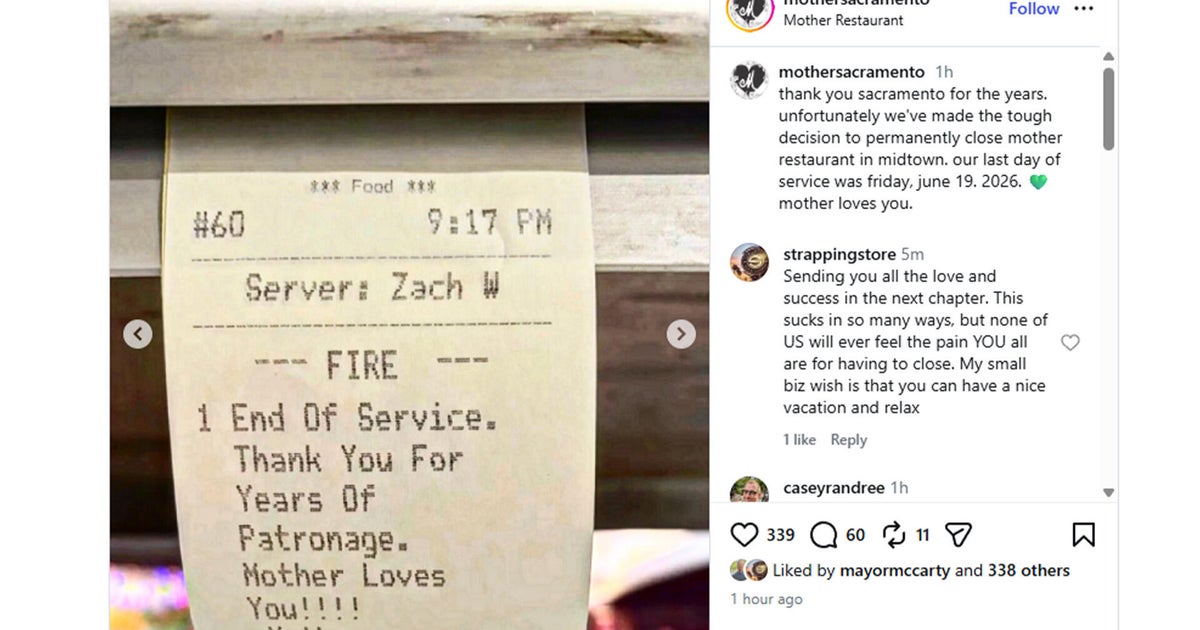 Beloved Sacramento vegetarian restaurant Mother closes permanently