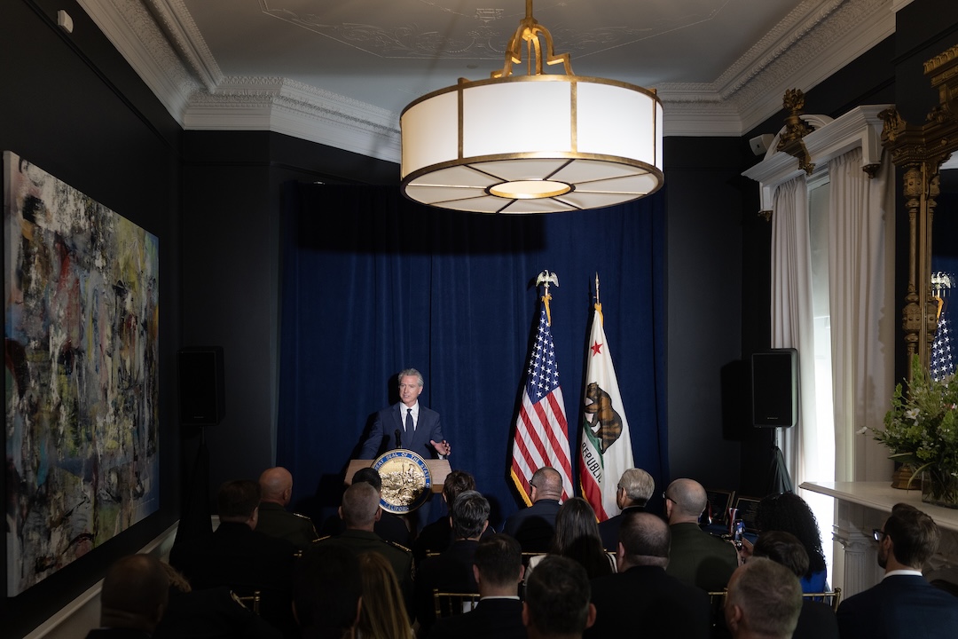 Governor Newsom honors public safety officers and state employees for exceptional bravery