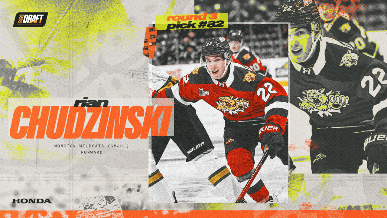 Ducks Select Winger Chudzinski in Third Round of NHL Draft