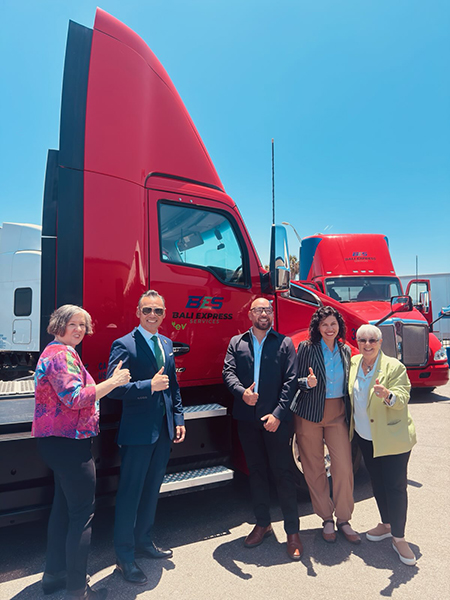 n-c-bali-event-1 The Port of Long Beach has officially recognised Bali Express Services' efforts to establish a Green Truck Corridor to Mexico.