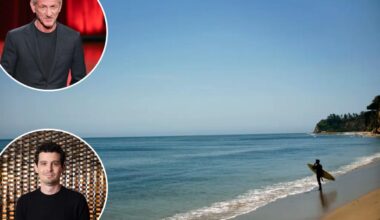 Scandal hits California's most exclusive, celebrity-packed enclave as sought-after private beach is overrun