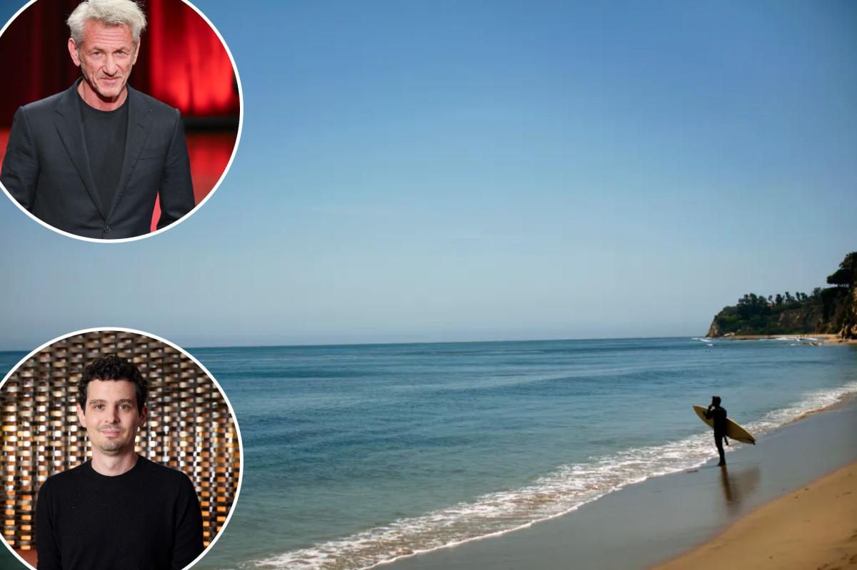 Scandal hits California's most exclusive, celebrity-packed enclave as sought-after private beach is overrun