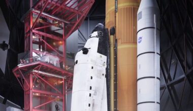 First look: Space Shuttle Endeavour in ready-to-launch position at California Science Center