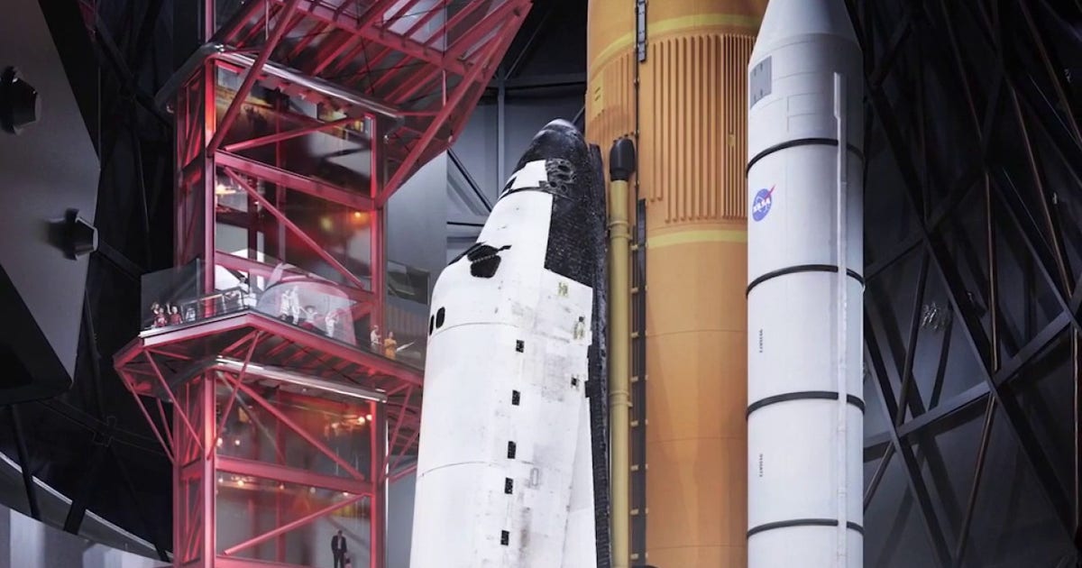 First look: Space Shuttle Endeavour in ready-to-launch position at California Science Center