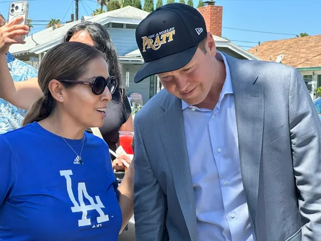 A Los Angeles resident and mayoral candidate Spencer Pratt.