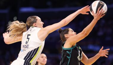 Plum returns, but Wings beat Sparks behind Bueckers, Ogunbowale