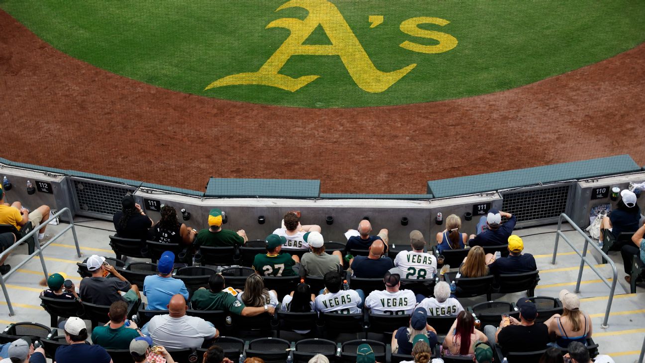 The Athletics' Vegas debut felt a lot like West Sacramento with extra glitz